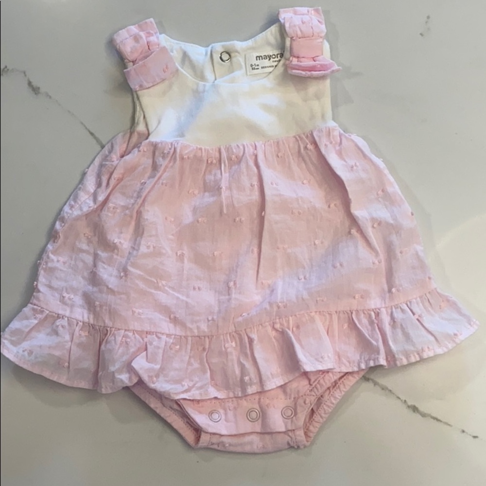 Mayoral newborn dress